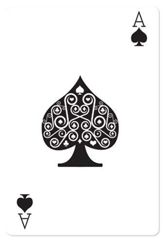 Ace of Spades Playing Cards Cardboard Cutout 154cm Tall-Great for Casino Parties
