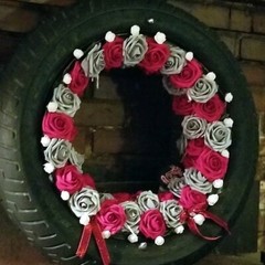 25/50 Real Look Foam Roses Perfect DIY Wedding Bride Bouquets Decor Centerpiece