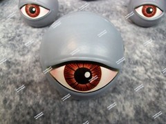 8 Count Eyeball Orbs Halloween Table Scatters Prop Creepy Haunted House Decor