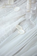 300pcs Rose Petals Ivory Faux Silk Flower Petals for Wedding Flower Girl Bask…