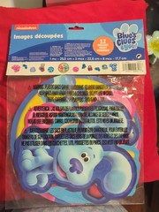 Blues Clues Party Decorations New Cutout Decorations 12 pack
