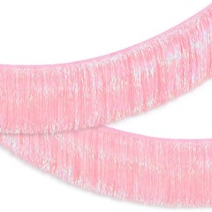 , Party Decorations Light Pink Fringe Banner – 4 ft. | Bachelorette Party Sup…