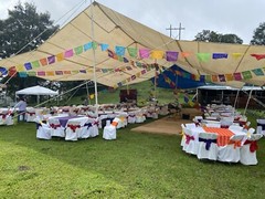 Felicidades Party Banners~ 3 Pack 18ft each Banner-Plastic Papel Picado.