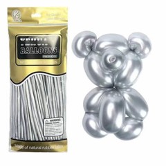 100pcs/pack,1.8g Metallic 260 Long Balloons Colored Twisting Animal Balloons Mod