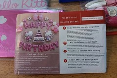 Hello Kitty Birthday Party Decorations Balloon Banner Cake Toppers Set US Seller