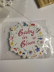 80 Baby In Bloom Cake Decorations