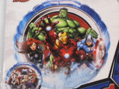 Marvel Avengers Party Supplies 12pcs Swirl Decorations 3 Foil Balloons 18″ Round