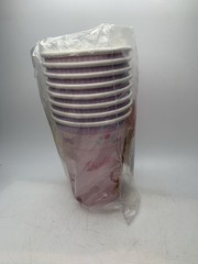2001 Vintage Barbie Party Express Cups Goblets 8 Count NOS Sealed