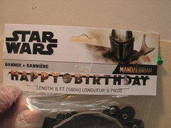Star Wars Party Decorations Plates Balloons Baby Yoda Banner Tablecloth lot set.