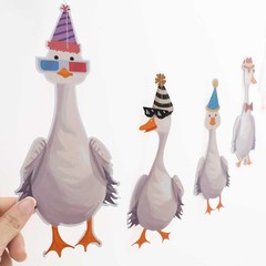 Cheerland Silly Goose Party White, Black, Red, Blue, Yellow, Orange