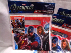 Hallmark Party Lot/5 Marvel AVENGERS Birthday Banner INVITATIONS THANK YOU Bags