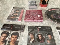 Twilight Eclipse Party Supplies Lot Napkins Plates Cup Sticker Collectible Merch