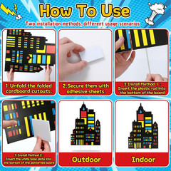 Hero Theme Party Decorations Super Theme Hero Cardboard Cutout Stand up Large 3D