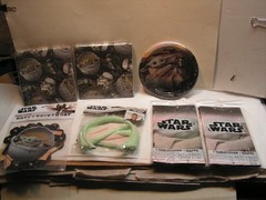 Star Wars Party Decorations Plates Baby Yoda Banner Tablecloth Etc. lot set