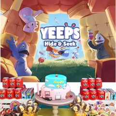 Yeeps Party supplies Backdrop Banner Photography Vinyl Birthday Gift 7x5ft