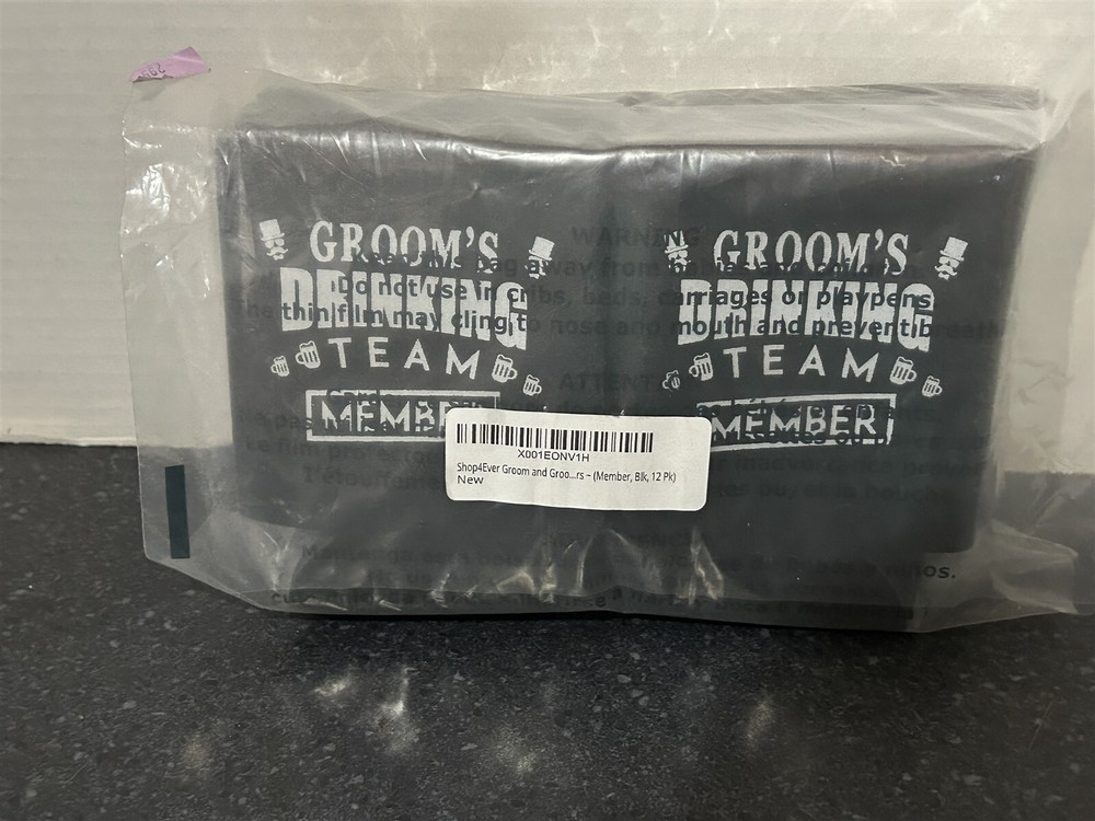 Bachelor Party Beer Can Sleeve 13 pack – Groom & Groom’s Drinking Team