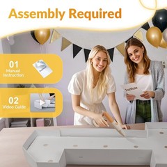 3FT Graduation Decorations 2026, Class of 2026 Light up Numbers with Yellow L…