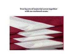 Large Handmade American Flag Pennant Banner USA 4th of July Streamer Party