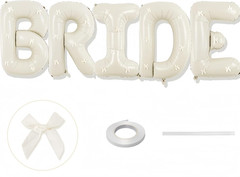 Beige Bachelorette Party Decorations, Cream White Sand Bride to Be Bridal Shower
