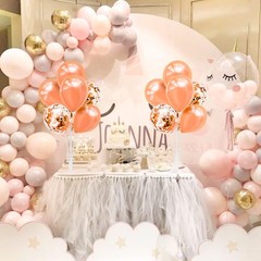 4Set Rose Gold Balloon Stand Table Centerpieces Party Decor
