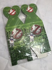 Ghostbusters Birthday Party Supplies Treat Candy Boxes 12ct Slimer Stay Puff
