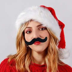 48 Pcs Novelty Fake Mustaches,Mustache Party Supplies, Artificial…