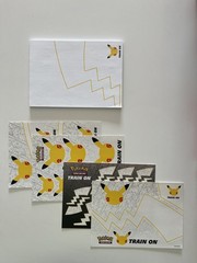 [16 Pack] Pokemon Birthday Lunch Set w/ new Cards, Binders, Stickers & Notepads!