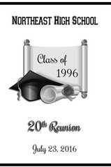 10 Personalized Class Reunion Luminaries Vellum Table Centerpieces Decorations B