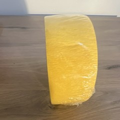 Yellow Crepe Paper Streamers Roll, Solid, Flame Resistant, 175 ft x 1.75 in