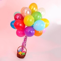 Rainbow Balloons 160 Pack 5 inch Round Bright Latex Balloons Assorted Colors …