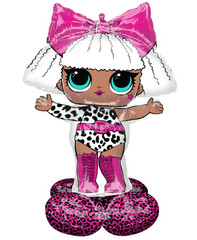 LOL SURPRISE! PARTY GLAM DIVA 47 » AirLoonz Decorative Balloon *No Helium Req’d.