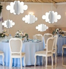 16pcs Cloud Hanging Decor Set. Classrooms, Parties, Bedrooms