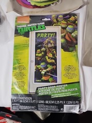Ninja Turtle Party Decorations Ceterpiece Swirl Decorations Dorr Poster,banner