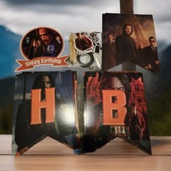 Movie «Wick» Character Happy Birthday Decor