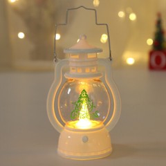 4/2× LED Christmas Hand-held Lamp Night Light Lantern Decor w/ Batteries Gift US