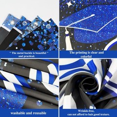 Durable & Fade Resistant Blue Graduation Banner – Class of 2026 Celebration