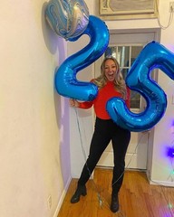 Navy Blue 2 Balloon, Number Balloon 40 Inch, Two Number Birthday Decorations