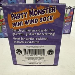 Party Monster Mini Wind Sock 13 Inches Party office desk Decoration Lot Of 6