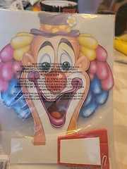Beistle Clown Art-Tissue Centerpiece Birthday 10″ 2011 New