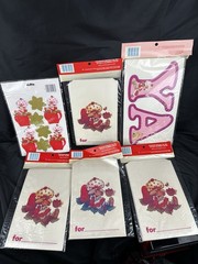 Vintage 80s Strawberry Shortcake Honeycombs, Birthday Banner 24 Party Favor Bags