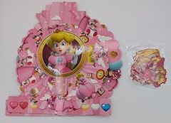 Princess Peach Birthday Party Cupcake 3 tier Tower