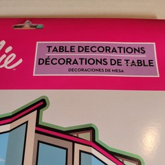 Barbie Table Centerpiece Decorations Set Birthday Party Supplies 11 Pc Birthday