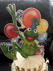 Vintage Hallmark Kermit The Frog Birthday Party Centerpiece 15 Inches Tall