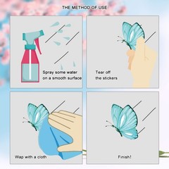 Horaldaily 67 PCS Spring Summer Window Cling Sticker, 11.5 x 8.3, #01