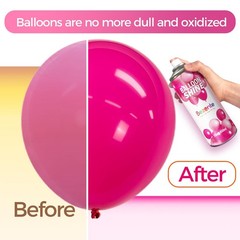 Balloon Shine Spray – 15 oz High Shine Balloon Spray, Waterproof, Long-Lastin…
