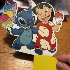 LILO and Stitch 5 pcs Honeycomb Table Decorations Party Supplies