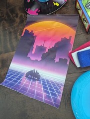 80s theme birthday party decorations lot props cupcake stands posters