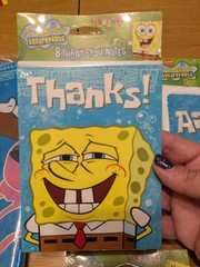 SpongeBob SquarePants Birthday Party Decorations Tablecover Plates Bags Etc