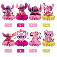8Pcs Pink Stitch Table Centerpiece Party Supplies Double Side Table Decoratio…