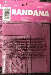 Amscan Pink Bandanas, Party Accessory, 7 Ct.